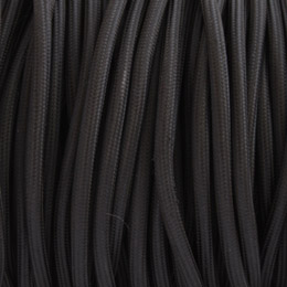 cable textile plat