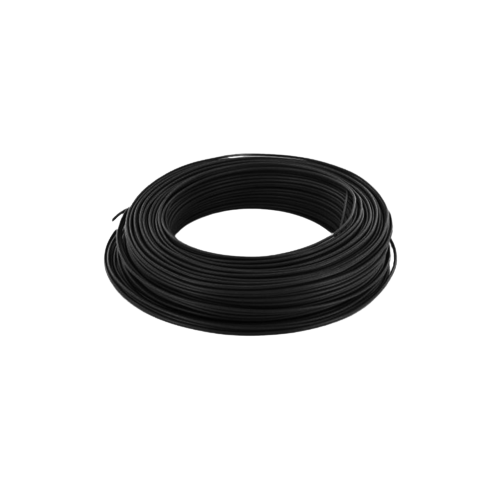 Câble électrique teflon | unipolaire | simple/double isolation - Vendu au mètre - noir