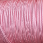Câble textile rond 2x0,75 mm² rose
