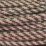 Câble textile rond 2x0,75 mm² Blanc & Noir - Vendu au mètre