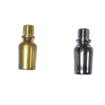 Rotule en laiton brut ou chromé avec boule rotative