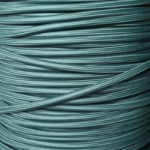 Câble textile rond 3x0,75 mm² vert canard/cyprès