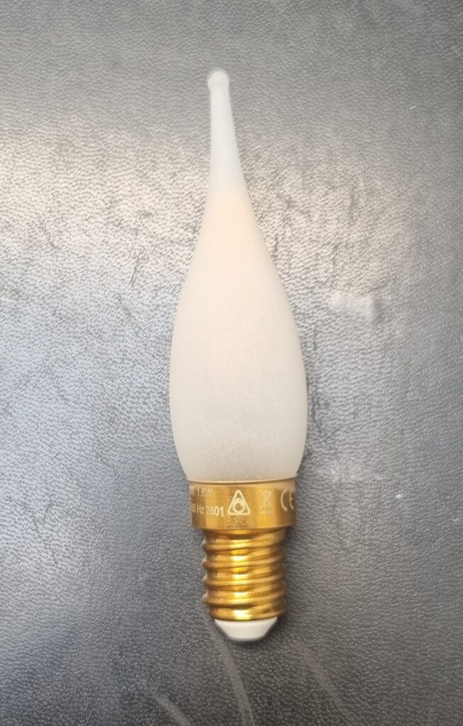Ampoule flamme GS1 - Mat - Dimmable