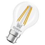 Ampoules LED B22 - Standard (A60) - Clair - 5.9W - Dimmable